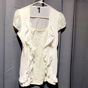 Cute Maurice’s off white top in size medium